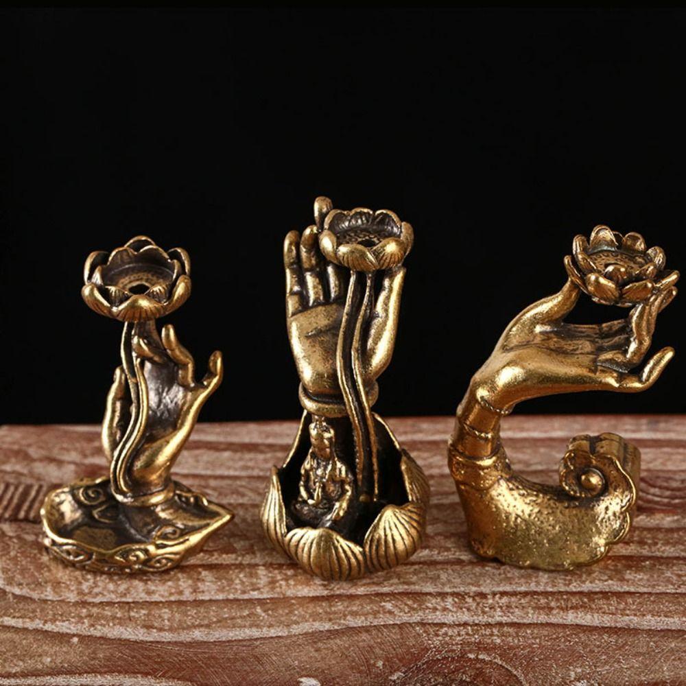 Portable lotus Backflow Incense Insert Buddha s Hand Reverse Flow Incense Tray Zen Ornaments S
Portable lotus Backflow Incense Insert Buddha s Hand Reverse Flow Incense Tray Zen Ornaments S