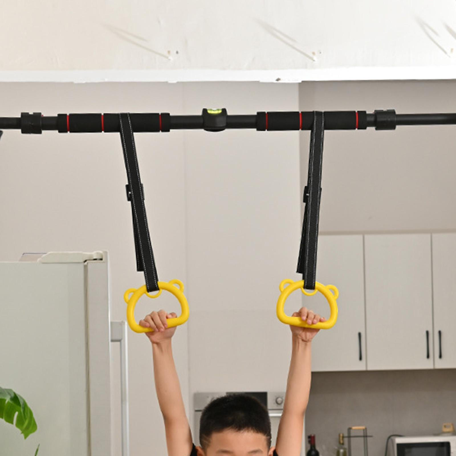 2 шт. гимнастические кольца для подвешивания в спортзале с лямками, аксессуары для перекладины, переносные, подтягивания 1 м жёлтый
2 шт. гимнастические кольца для подвешивания в спортзале с лямками, аксессуары для перекладины, переносные, подтягивания 1 м жёлтый