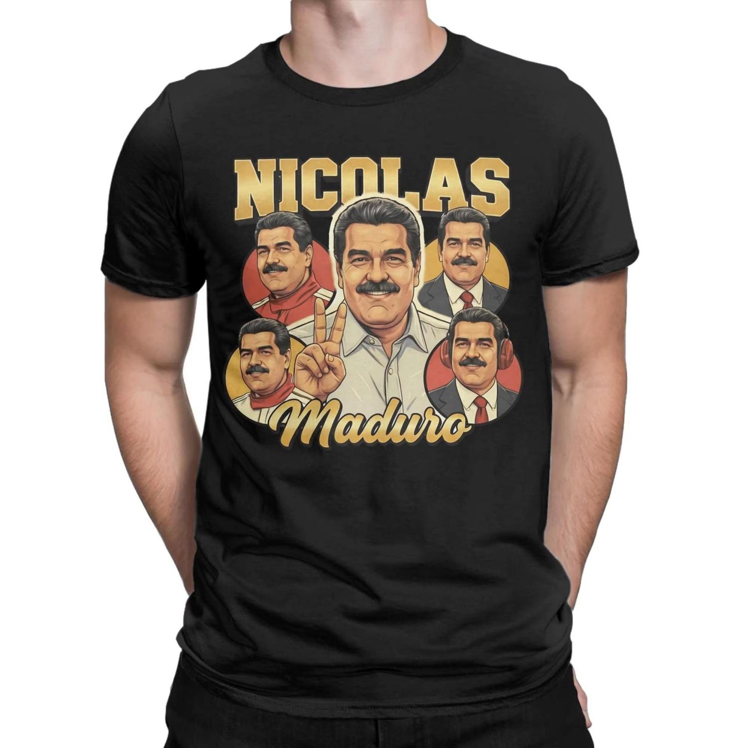 Venezuela Captured Live Maduro T Shirts Men 100 Cotton Fun TShirts Crew Neck Tee Shirt Short Sleeve Tops Gift XXXXXL чорний
Venezuela Captured Live Maduro T Shirts Men 100 Cotton Fun TShirts Crew Neck Tee Shirt Short Sleeve Tops Gift XXXXXL чорний