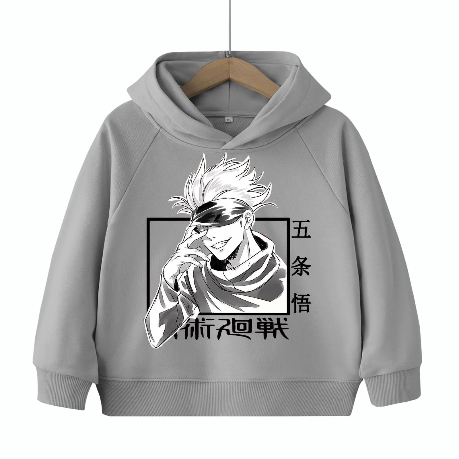Jujutsu Kaisen Годжо Сатору Аніме Дитяча Худі Харадзюку Хіп-Хоп Пуловер Топи Толстовка XL сірий колір
Jujutsu Kaisen Годжо Сатору Аніме Дитяча Худі Харадзюку Хіп-Хоп Пуловер Топи Толстовка XL сірий колір