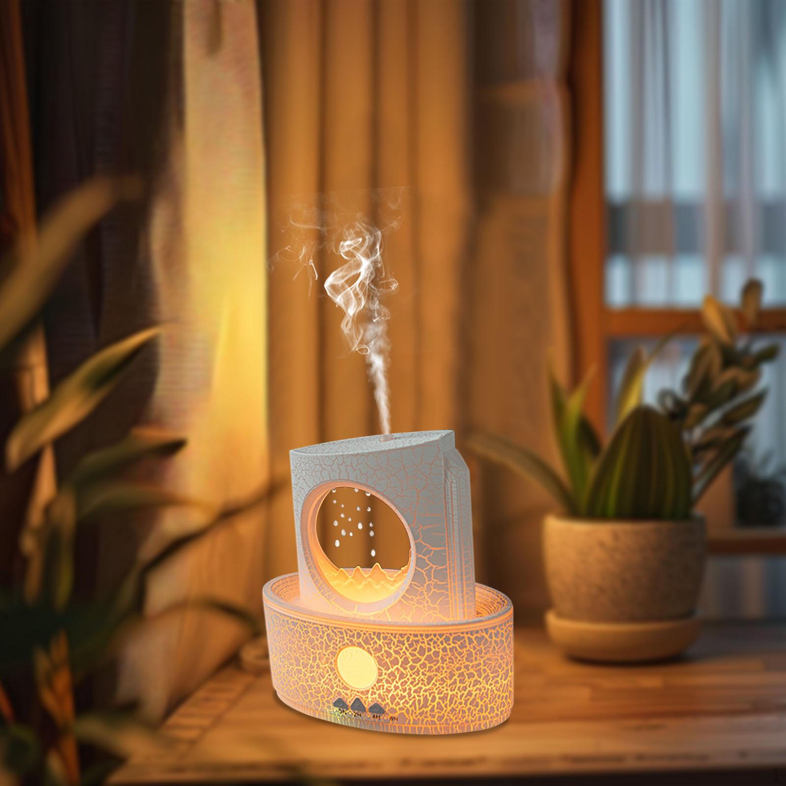 Essential Oil Diffuser SPA Scent Quiet Portable Mini Humidifier White White Cracks
Essential Oil Diffuser SPA Scent Quiet Portable Mini Humidifier White White Cracks