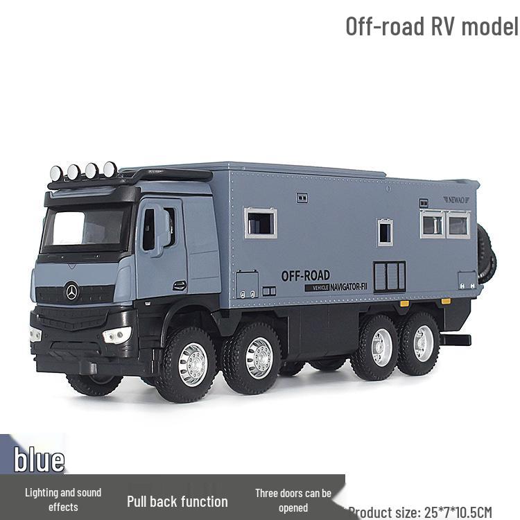 Newao 1:32 Внедорожная модель дома на колесах и мотоцикла из сплава со светом и звуком
Newao 1:32 Внедорожная модель дома на колесах и мотоцикла из сплава со светом и звуком