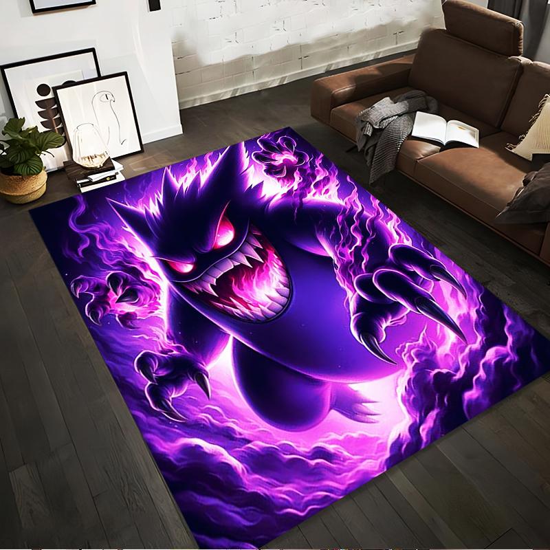 Purple Cartoon Monster Carpet with Glow Effect and Vibrant Design Suitable for use as an anti-slip for living room bedroom sofas 40x60cm( 15x23in )
Purple Cartoon Monster Carpet with Glow Effect and Vibrant Design Suitable for use as an anti-slip for living room bedroom sofas 40x60cm( 15x23in )