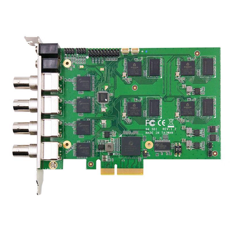 TCHD VideoTC-542N4 4-Channel SDI Capture Card
TCHD VideoTC-542N4 4-Channel SDI Capture Card