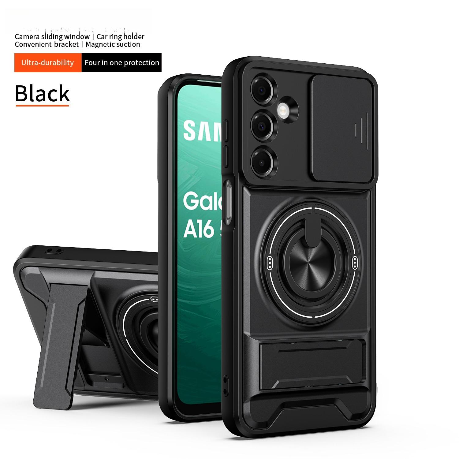 Для Samsung Galaxy A52S A72 A73 A53 A54 A55 A56 A57 A33 A34 A35 A36 A37 Розкішний пластиковий чохол для телефону з магнітним кільцем-підставкою, що обертається For Galaxy A36 5G чорний
Для Samsung Galaxy A52S A72 A73 A53 A54 A55 A56 A57 A33 A34 A35 A36 A37 Розкішний пластиковий чохол для телефону з магнітним кільцем-підставкою, що обертається For Galaxy A36 5G чорний