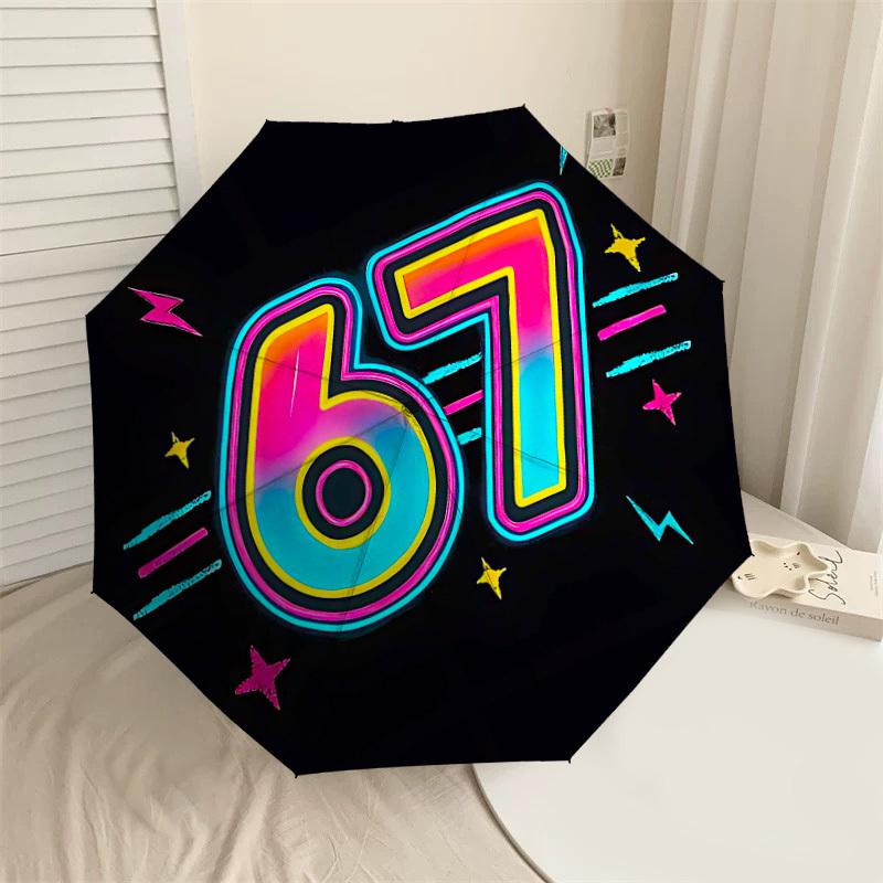 1PC Sixty-seven Umbrella-8-Rib Reinforced Portable Folding Travel Suitable for All Seasons Outdoor Daily Use-H0374
1PC Sixty-seven Umbrella-8-Rib Reinforced Portable Folding Travel Suitable for All Seasons Outdoor Daily Use-H0374