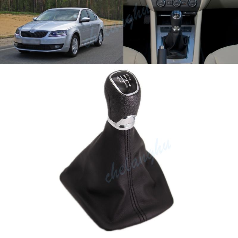 5 Speed Gear Shift Knob With PU Leather Boot For Skoda Octavia A6 Car Accessories
5 Speed Gear Shift Knob With PU Leather Boot For Skoda Octavia A6 Car Accessories