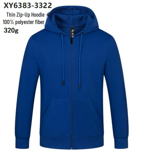 Customizable Trendy Brand Long Sleeve Zipper Hoodie - Plain Color, Warm Casual Cardigan L
Customizable Trendy Brand Long Sleeve Zipper Hoodie - Plain Color, Warm Casual Cardigan L