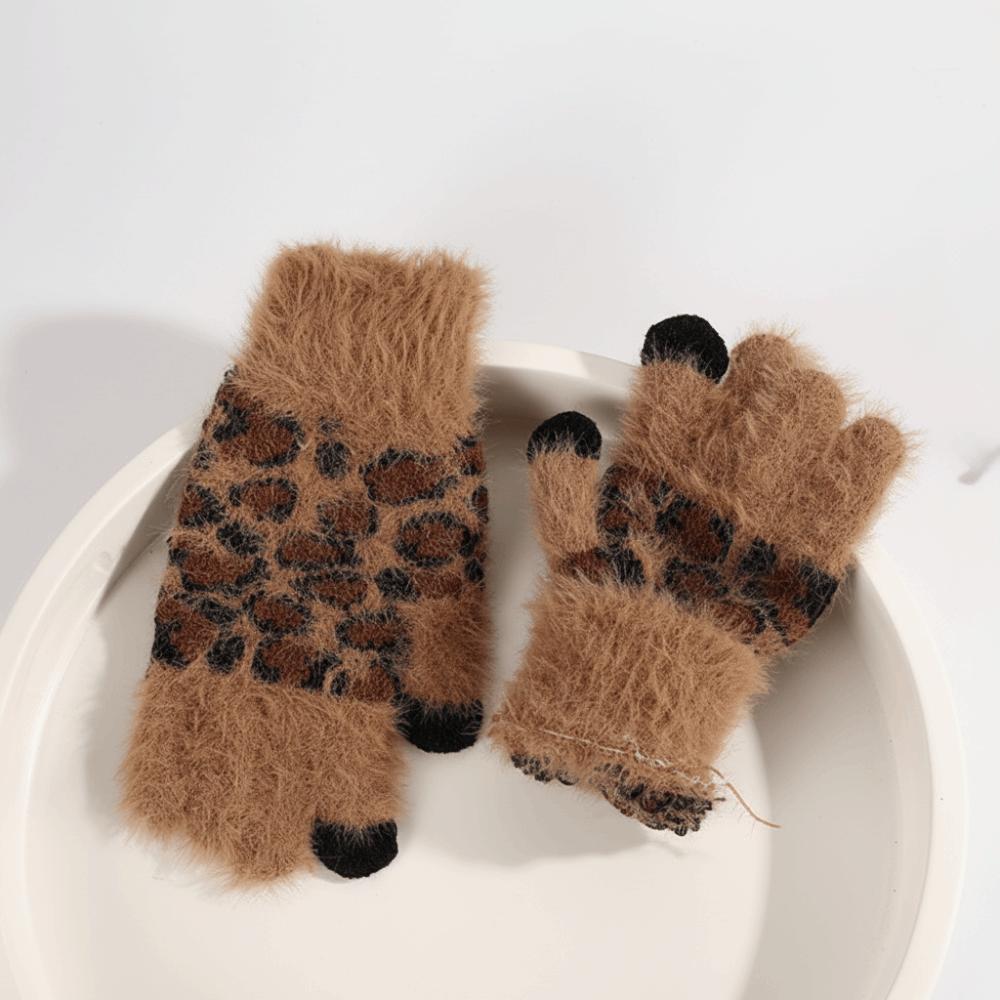 Теплые перчатки с сенсорным экраном Леопардовый принт Студенческие перчатки Теплые лыжные перчатки Для велоспорта на открытом воздухе коричневый
Теплые перчатки с сенсорным экраном Леопардовый принт Студенческие перчатки Теплые лыжные перчатки Для велоспорта на открытом воздухе коричневый