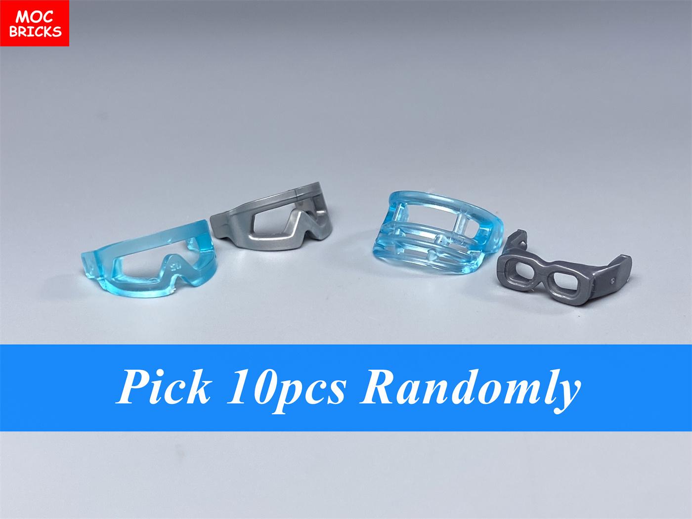 10pcs / lot MY OWN CREATION Blocks 4cm Figure wear Diving Glasses Visors Safety Goggles 30170 Learning Building Blocks Children Gifts
10pcs / lot MY OWN CREATION Blocks 4cm Figure wear Diving Glasses Visors Safety Goggles 30170 Learning Building Blocks Children Gifts
