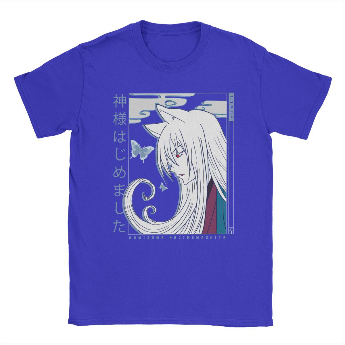 Vintage Tomoe Kamisama Kiss T-Shirts for Men O Neck 100% Cotton T Shirt Anime Manga Short Sleeve Tees New Arrival Clothing XXL синій
Vintage Tomoe Kamisama Kiss T-Shirts for Men O Neck 100% Cotton T Shirt Anime Manga Short Sleeve Tees New Arrival Clothing XXL синій