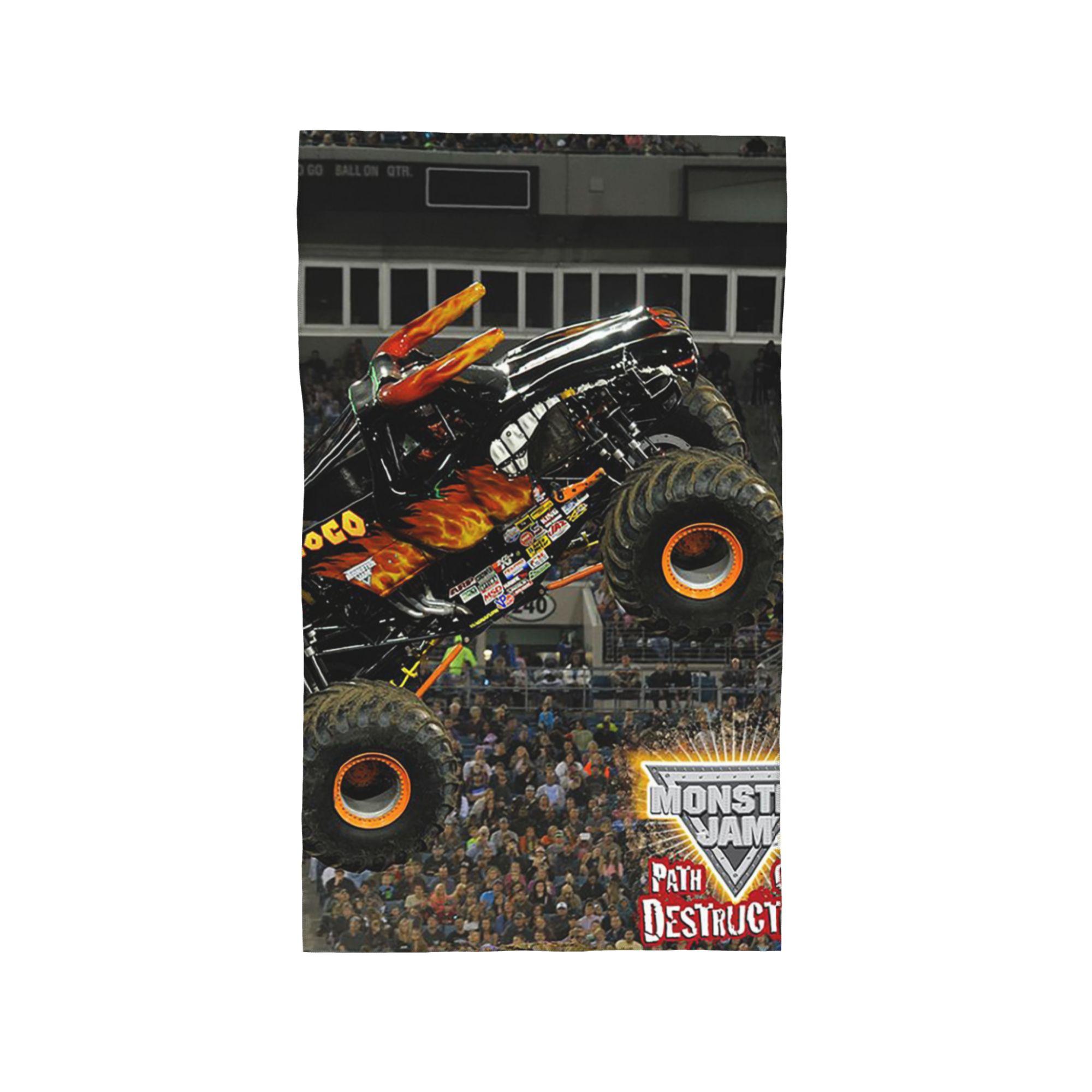 Classic Monster Jam Truck Pattern Soft Face Towel Quick Dry Pool Bath Cotton Towels Absorbent W30*H60(CM)
Classic Monster Jam Truck Pattern Soft Face Towel Quick Dry Pool Bath Cotton Towels Absorbent W30*H60(CM)