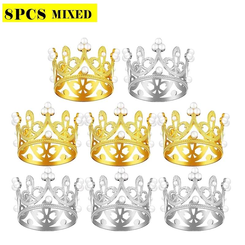 50/1 шт. мини-корона с жемчугом, украшение для торта, кекс, украшение для волос для детей, сделай сам, украшение для свадьбы, дня рождения, торта, выпечки
50/1 шт. мини-корона с жемчугом, украшение для торта, кекс, украшение для волос для детей, сделай сам, украшение для свадьбы, дня рождения, торта, выпечки