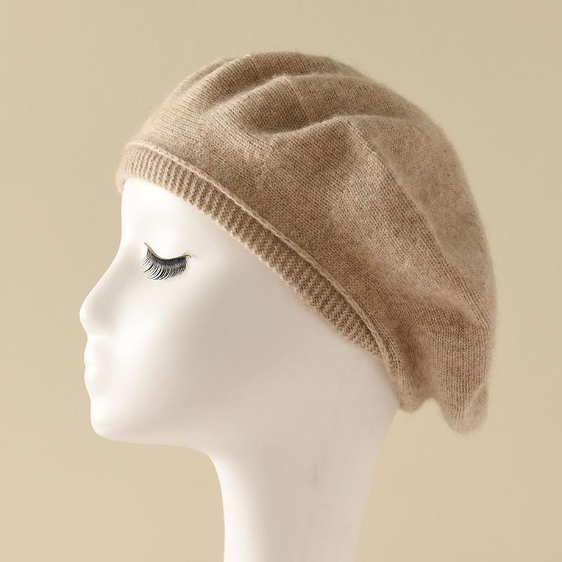 Мягкая кашемировая шапка Осень и Зима Новый стиль Женская повседневная защита ушей Шапка-бини Модная вязаная шапка-берет One size
Мягкая кашемировая шапка Осень и Зима Новый стиль Женская повседневная защита ушей Шапка-бини Модная вязаная шапка-берет One size