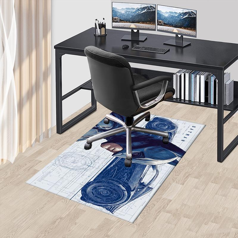 Batman,Blueprint Office Carpet Chair Mats, Home Decor Dormitory Floor Protector With Anti-Skid Backing, Large Area Coverage, Christmas Decor 60cm by 90cm
Batman,Blueprint Office Carpet Chair Mats, Home Decor Dormitory Floor Protector With Anti-Skid Backing, Large Area Coverage, Christmas Decor 60cm by 90cm