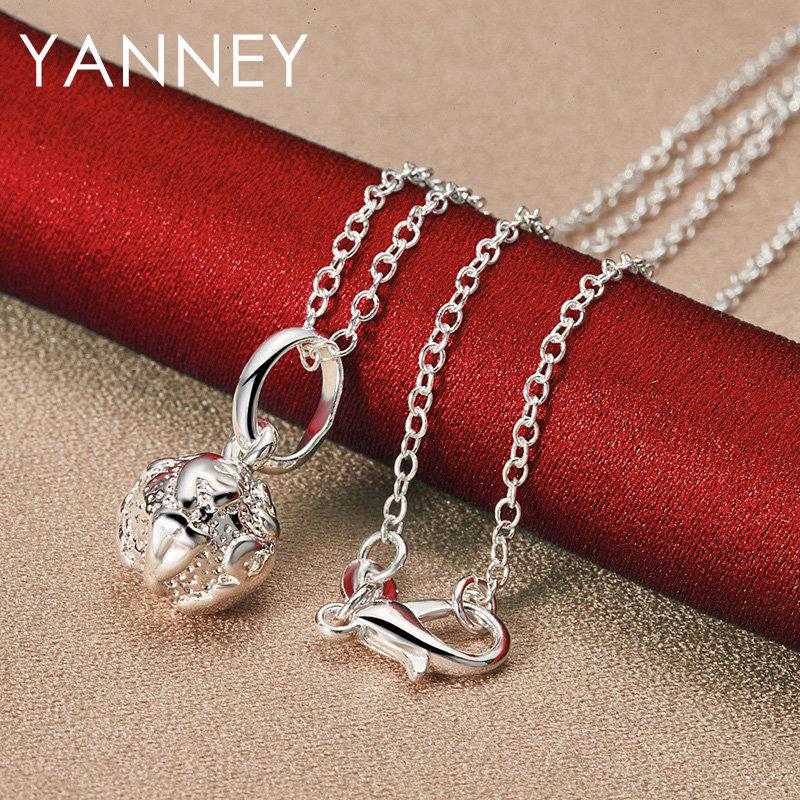 Charm 925 Sterling Silver 16-30 Exquisite Heart-Shaped Lock Necklace for Women Wedding Elegant Party Accessories Gift 75cm
Charm 925 Sterling Silver 16-30 Exquisite Heart-Shaped Lock Necklace for Women Wedding Elegant Party Accessories Gift 75cm