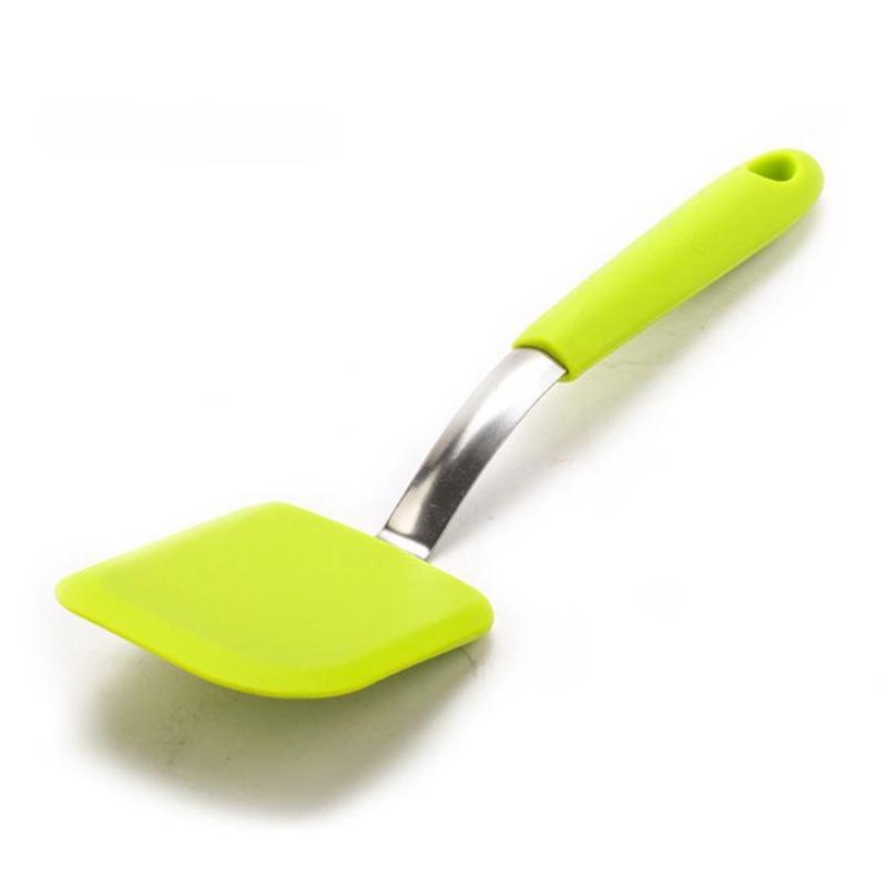 Kitchen Utensils Stainless Steel Handle Silicone Frying SpatulaKitchen Utensils Stir Frying Pan Spatula Mini Cooking Spatula Silicone Spatula 1pcs зелений
Kitchen Utensils Stainless Steel Handle Silicone Frying SpatulaKitchen Utensils Stir Frying Pan Spatula Mini Cooking Spatula Silicone Spatula 1pcs зелений