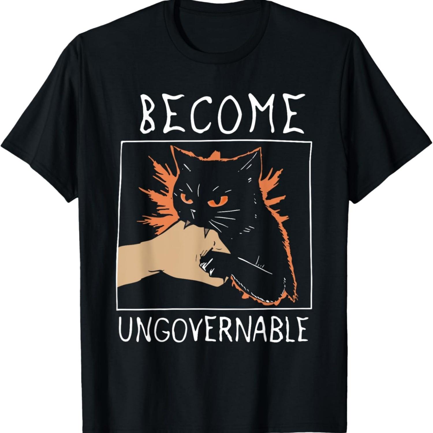 Become Ungovernable - Black Cat Biting Hand Funny Meme T-Shirt(3) XXXXXL чорний
Become Ungovernable - Black Cat Biting Hand Funny Meme T-Shirt(3) XXXXXL чорний