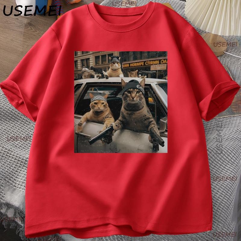 Funny Cat Gang Vintage TShirt Meme Cat Graphic Tee Joke T Shirt Cool Casual Cotton Short Sleeve Tshirt Unisexs Clothing Tops S
Funny Cat Gang Vintage TShirt Meme Cat Graphic Tee Joke T Shirt Cool Casual Cotton Short Sleeve Tshirt Unisexs Clothing Tops S