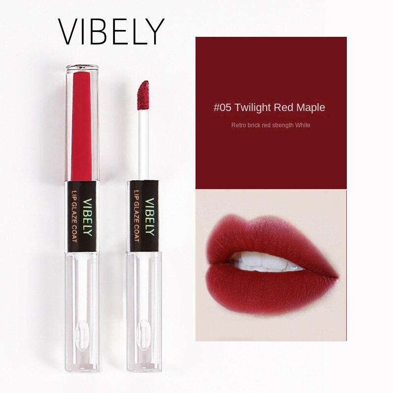 VIBELY Двусторонняя глазурь для губ с антипригарным покрытием Watery Mirror Lip Glaze Raincoat Набор помад для губ
VIBELY Двусторонняя глазурь для губ с антипригарным покрытием Watery Mirror Lip Glaze Raincoat Набор помад для губ