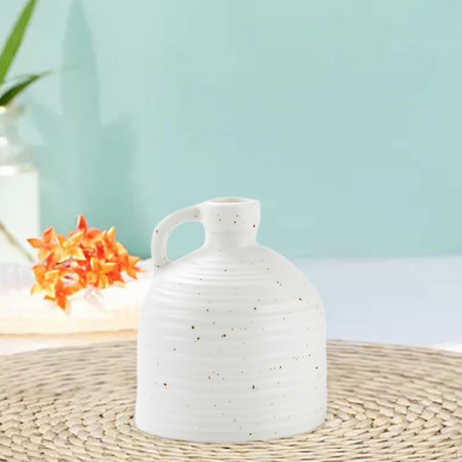 Керамическая ваза для цветочных композиций, домашний декор, центральный элемент стола, гостиная 9.9cmx2cmx10.2 cm
Керамическая ваза для цветочных композиций, домашний декор, центральный элемент стола, гостиная 9.9cmx2cmx10.2 cm