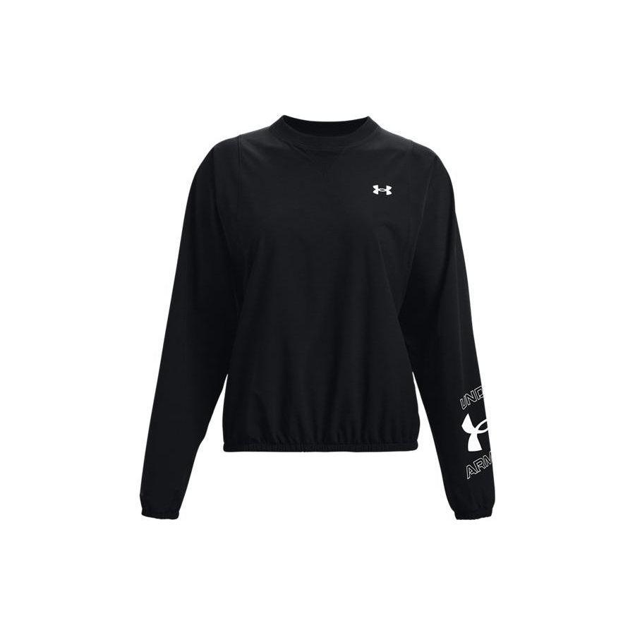 Under Armour Тканый круглый вырез тренировочный свитшот женский свитшот черный 1369891-001 S
Under Armour Тканый круглый вырез тренировочный свитшот женский свитшот черный 1369891-001 S