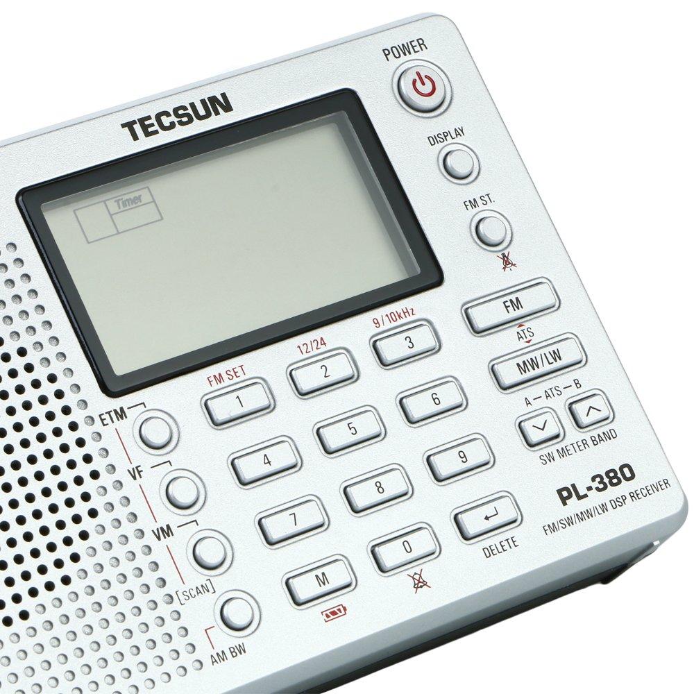 TECSUN Digital DSP Shortwave Radio Portable BCL Receiver FM World Band Receiver 550 Station Preset Memory 10 Keys Signal Meter USB Powered ATS Auto
TECSUN Digital DSP Shortwave Radio Portable BCL Receiver FM World Band Receiver 550 Station Preset Memory 10 Keys Signal Meter USB Powered ATS Auto