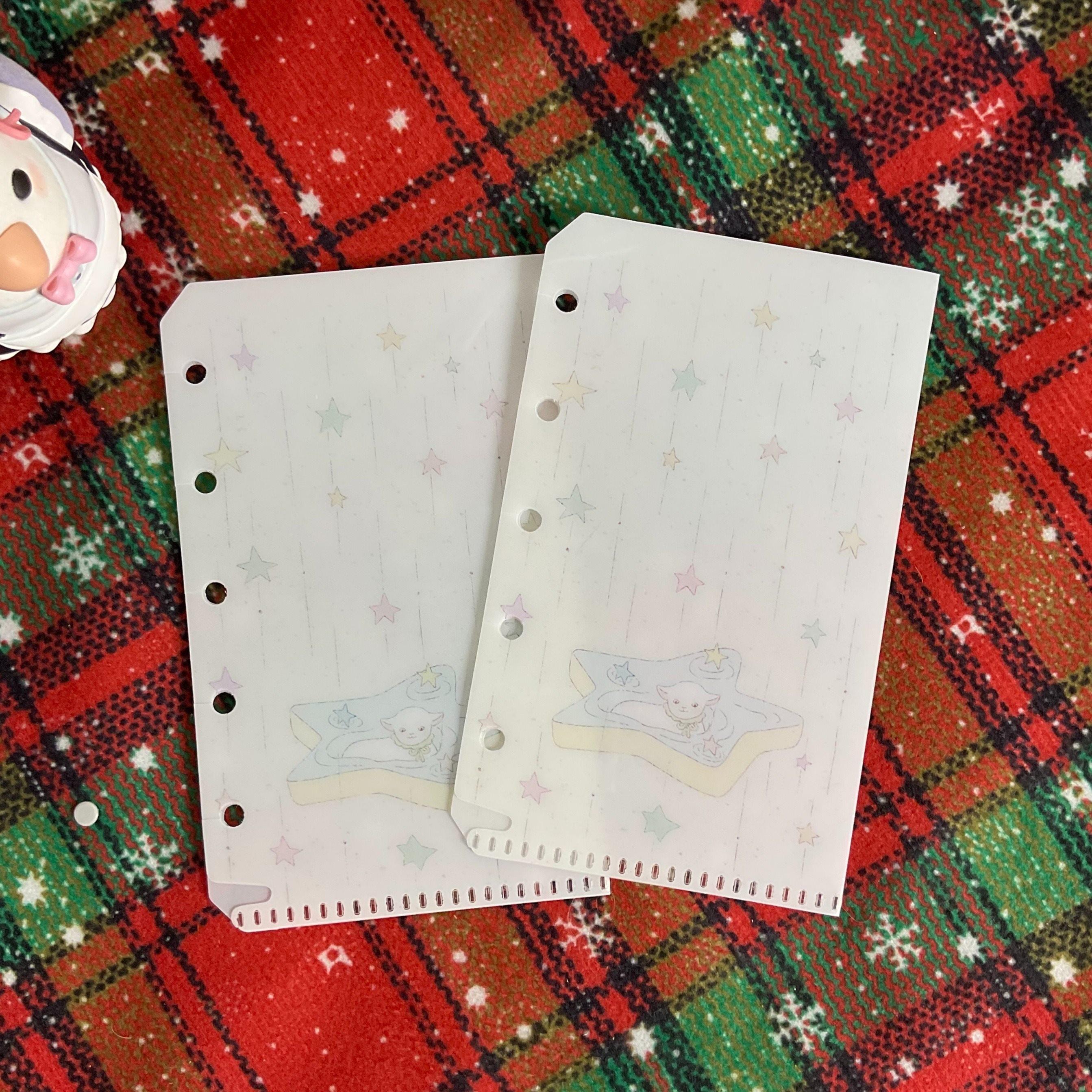 1pcs Cute and simple partitioned page folder planner materials
1pcs Cute and simple partitioned page folder planner materials