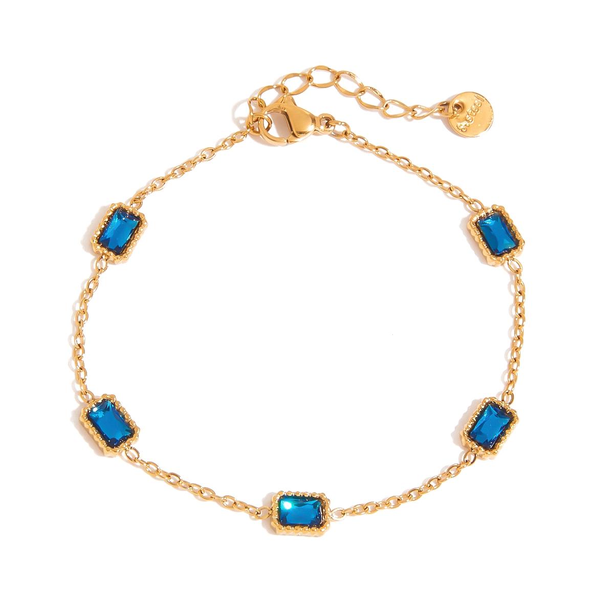 Yori Trendy Square Blue Zirconia Bracelet Vintage Stainless Steel Elegance Summer Jewelry for Women Gift 2025 Wholesale золотистый
Yori Trendy Square Blue Zirconia Bracelet Vintage Stainless Steel Elegance Summer Jewelry for Women Gift 2025 Wholesale золотистый