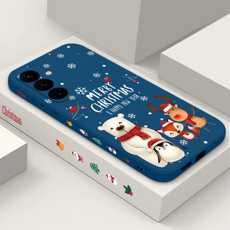 Рождественский Медведь Лось Чехол для Телефона для Samsung Galaxy S25 Ultra S24 Plus S22 S23 S21 FE A15 A16 A17 A35 A36 A54 A55 A56 Противоударный Мягкий TPU Чехол со Шнурком Samsung Galaxy A17 синий
Рождественский Медведь Лось Чехол для Телефона для Samsung Galaxy S25 Ultra S24 Plus S22 S23 S21 FE A15 A16 A17 A35 A36 A54 A55 A56 Противоударный Мягкий TPU Чехол со Шнурком Samsung Galaxy A17 синий