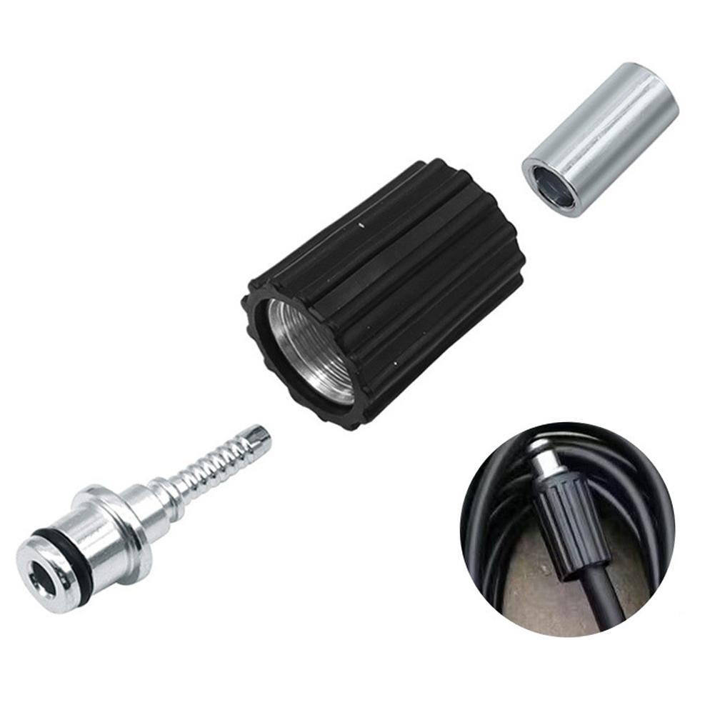 For Car Washer Hose Sewer Drain Water Cleaning Hose Pipe Cleaner Kit Insert Fittings D14 D15mm Ring Nut M22 M14 Car Wash Parts
For Car Washer Hose Sewer Drain Water Cleaning Hose Pipe Cleaner Kit Insert Fittings D14 D15mm Ring Nut M22 M14 Car Wash Parts