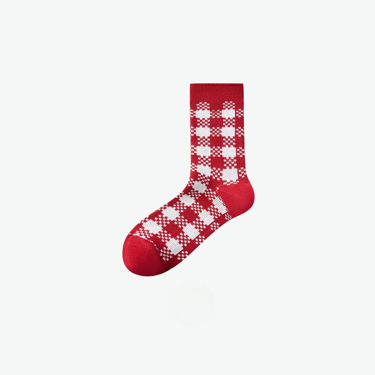 Женские осенне-зимние утолщенные теплые праздничные ярко-красные однотонные антибактериальные дезодорирующие носки 1 pair
Женские осенне-зимние утолщенные теплые праздничные ярко-красные однотонные антибактериальные дезодорирующие носки 1 pair