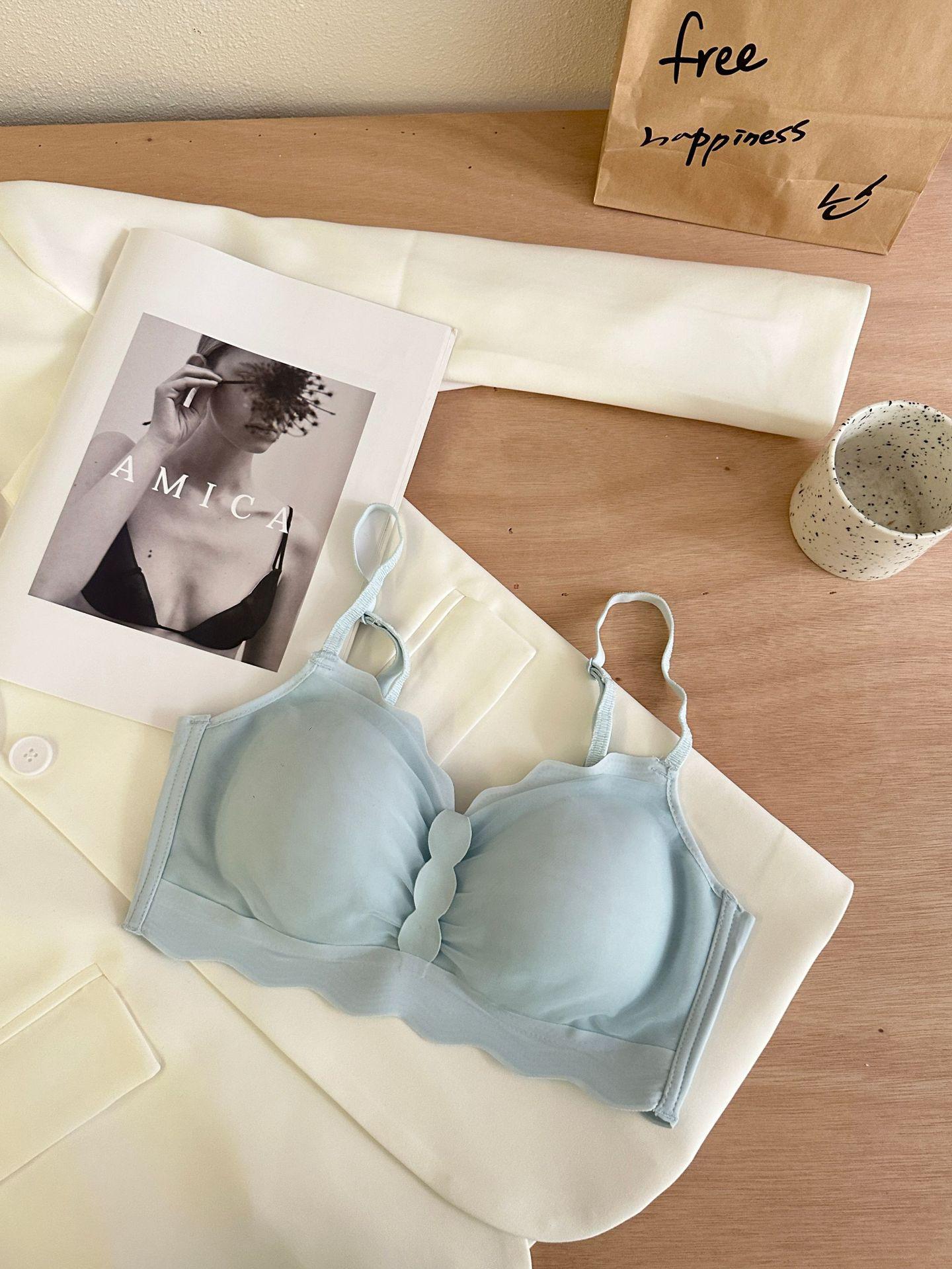 Бесшовный плиссированный минималистичный поддерживающий бюстгальтер - Без косточек, дышащий, цельнокроеный 36/80
Бесшовный плиссированный минималистичный поддерживающий бюстгальтер - Без косточек, дышащий, цельнокроеный 36/80