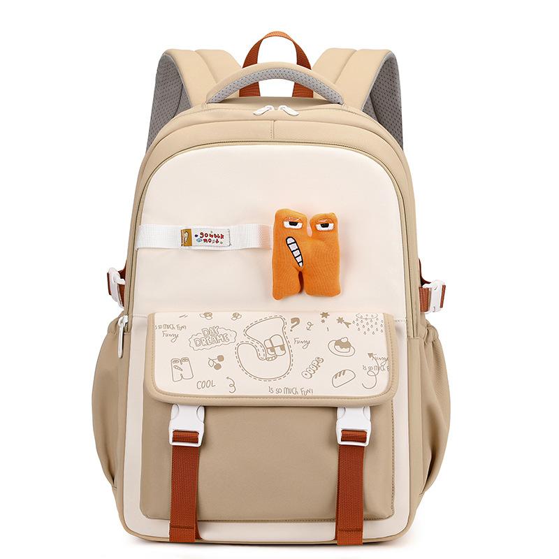 School bag new middle and high school student school bag cute large capacity Japanese girl backpack casual backpack tide хакі
School bag new middle and high school student school bag cute large capacity Japanese girl backpack casual backpack tide хакі