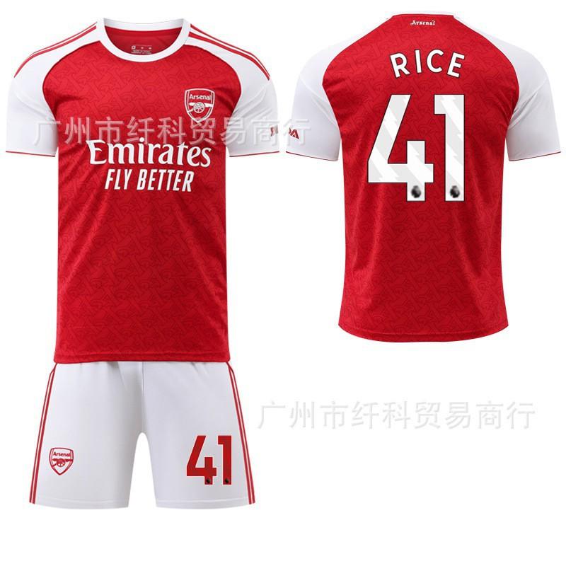 2526 No. 7 Saca 8 Oldgao Jersey 41 Rice Arsenal Home 14 Yorcres Football Set #26
2526 No. 7 Saca 8 Oldgao Jersey 41 Rice Arsenal Home 14 Yorcres Football Set #26