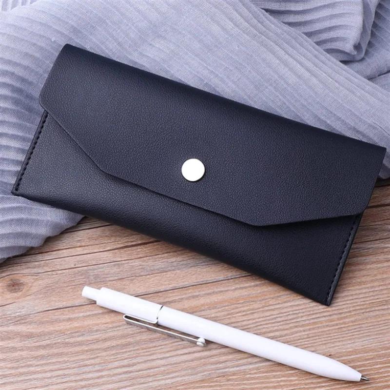 Ultra-thin Cash Envelope Wallet For Male Female Wear-resistant PU Leather Money Binder Organizer Waterproof Money Pouch Holder чёрный
Ultra-thin Cash Envelope Wallet For Male Female Wear-resistant PU Leather Money Binder Organizer Waterproof Money Pouch Holder чёрный