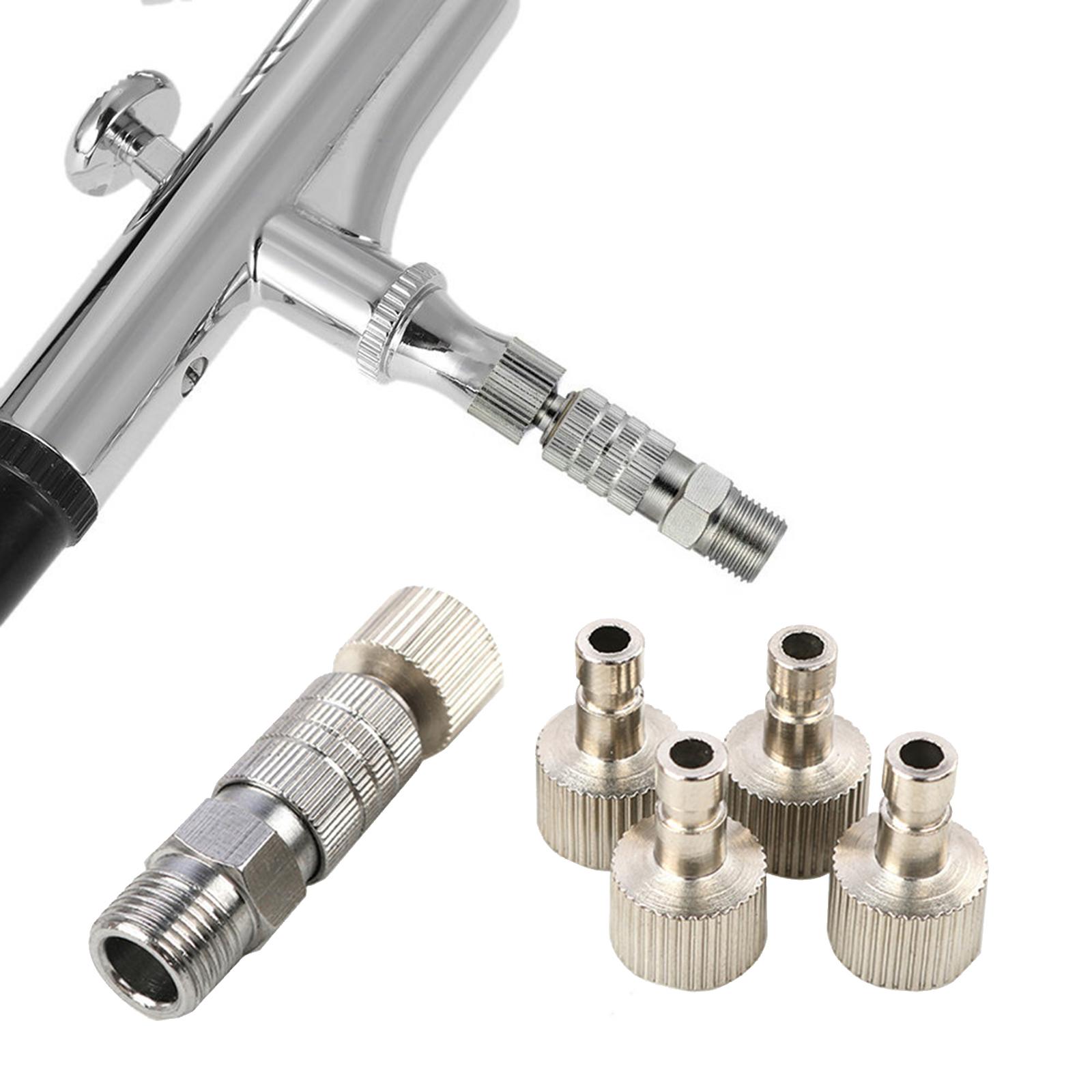 Iron Airbrush Quick Connector Adapter Fit for Effortlessly Hose Attachment Leak Resistant Home Gardening and Plant Care
Iron Airbrush Quick Connector Adapter Fit for Effortlessly Hose Attachment Leak Resistant Home Gardening and Plant Care