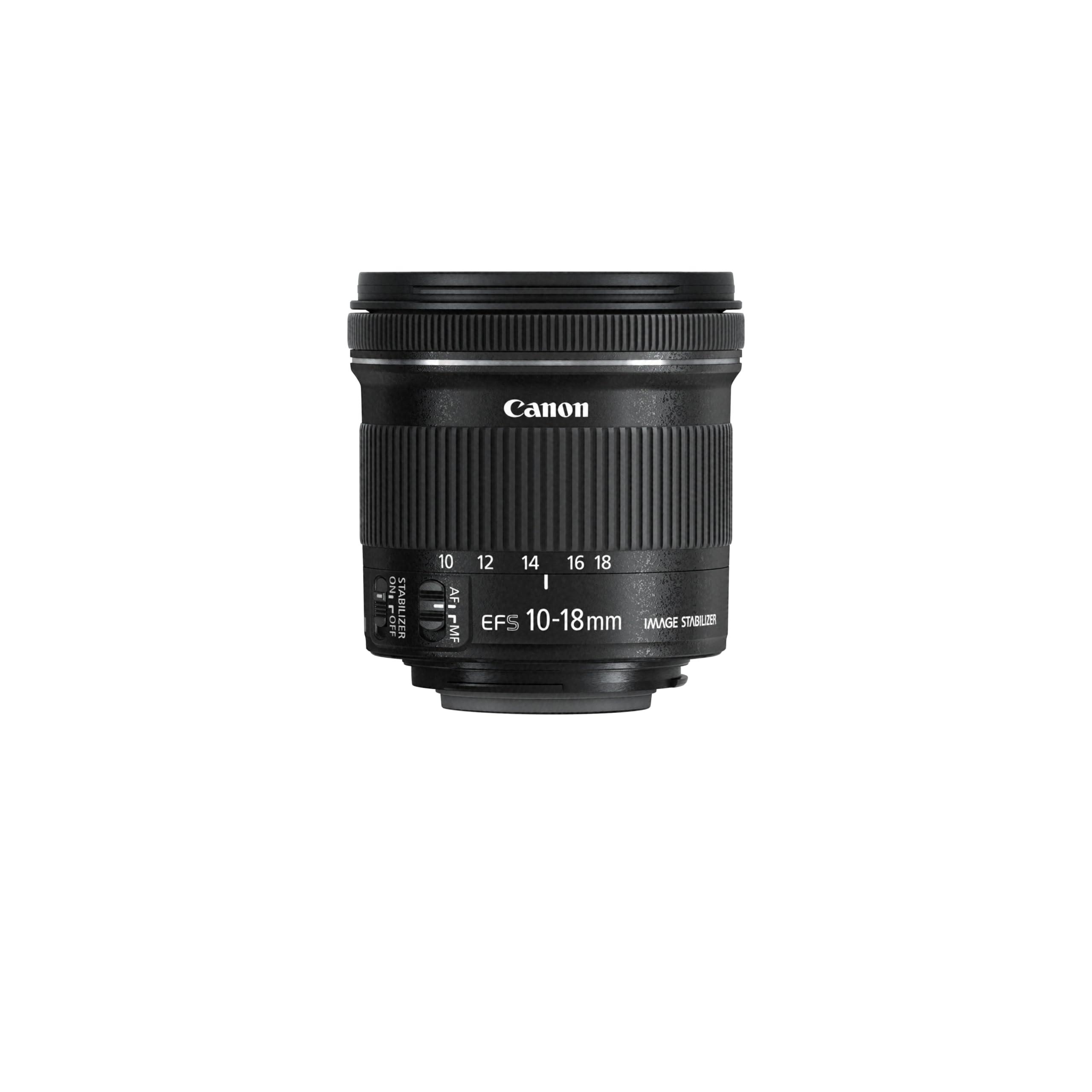Canon EF-S 10-18mm F4.5-5.6 IS STM Ultra Wide-Angle Zoom Lens for APS-C
Canon EF-S 10-18mm F4.5-5.6 IS STM Ultra Wide-Angle Zoom Lens for APS-C