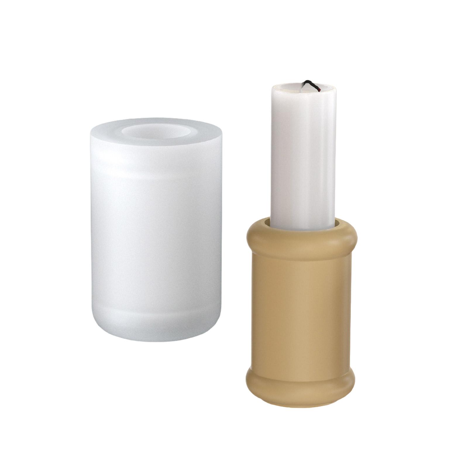 Creative Silicone Mould for Making Decorative Cylinder Candle Holders and Resin Art Craft
Creative Silicone Mould for Making Decorative Cylinder Candle Holders and Resin Art Craft