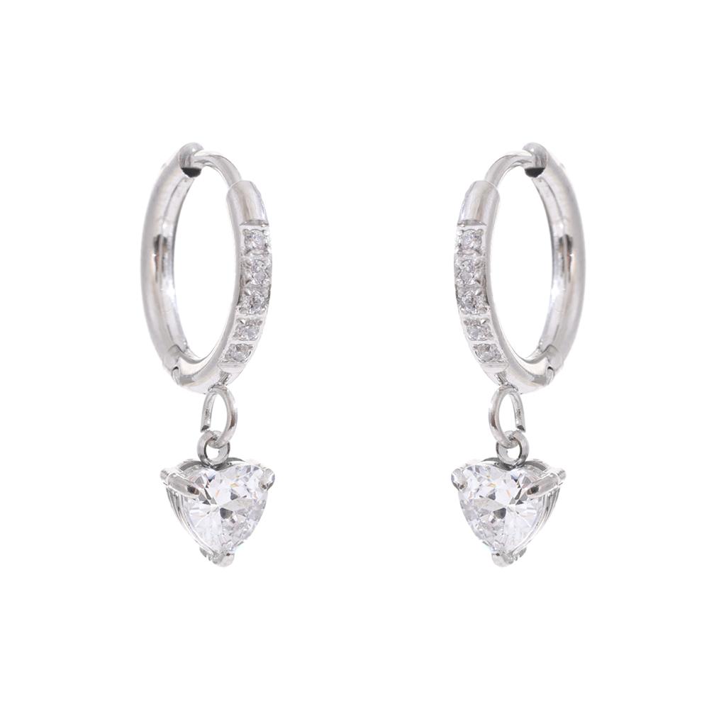 Yhpup Delicate Cubic Zirconia Heart Water Drop Flower Drop Hoop Earrings Stainless Steel Premium Daily Jewelry 2025
Yhpup Delicate Cubic Zirconia Heart Water Drop Flower Drop Hoop Earrings Stainless Steel Premium Daily Jewelry 2025