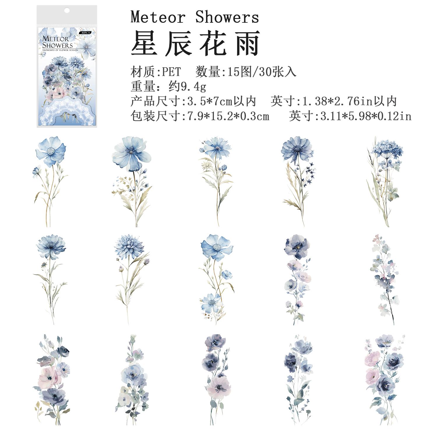 30pcs/Pack Vintage Flowers PET Stickers DIY Decorative Junk Journal Stickers For Scrapbook Label Diary Album Planner
30pcs/Pack Vintage Flowers PET Stickers DIY Decorative Junk Journal Stickers For Scrapbook Label Diary Album Planner