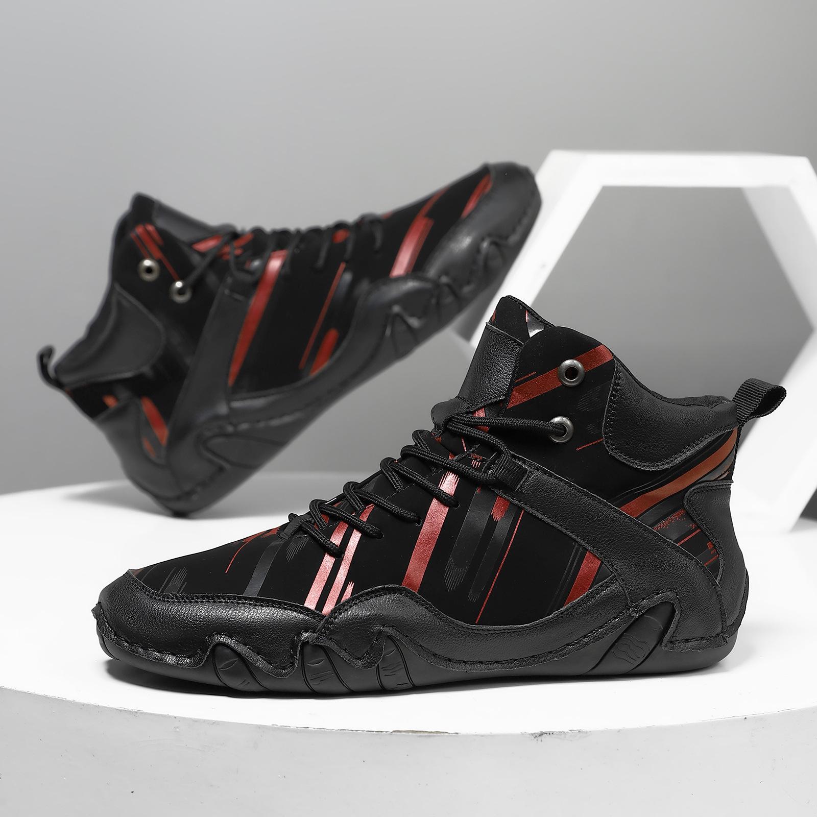 Independent station hot-selling Martin boots autumn and winter high-top octopus men s shoes men s casual short boots 34
Independent station hot-selling Martin boots autumn and winter high-top octopus men s shoes men s casual short boots 34