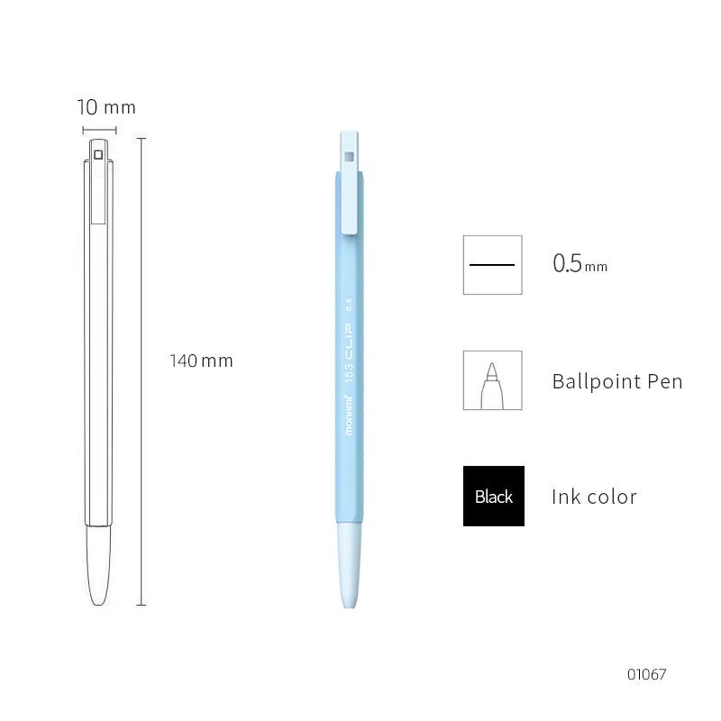 Munaime Korea Hexagonal Soft Grip Black Ballpoint Pen 0.5mm Medium Oil 1067
Munaime Korea Hexagonal Soft Grip Black Ballpoint Pen 0.5mm Medium Oil 1067