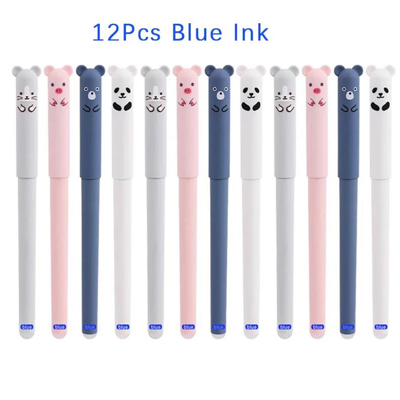 12PCS Cute Cartoon Bear Shape can Erase Neutral Pen, Writing Smooth and Not Easy to Break Ink, With Eraser, Easy to Erase
12PCS Cute Cartoon Bear Shape can Erase Neutral Pen, Writing Smooth and Not Easy to Break Ink, With Eraser, Easy to Erase