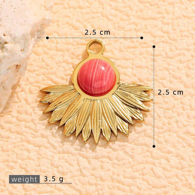 Colorful Natural Stone Star-Shaped Stainless Steel Pendant Necklace & Bracelet
Colorful Natural Stone Star-Shaped Stainless Steel Pendant Necklace & Bracelet