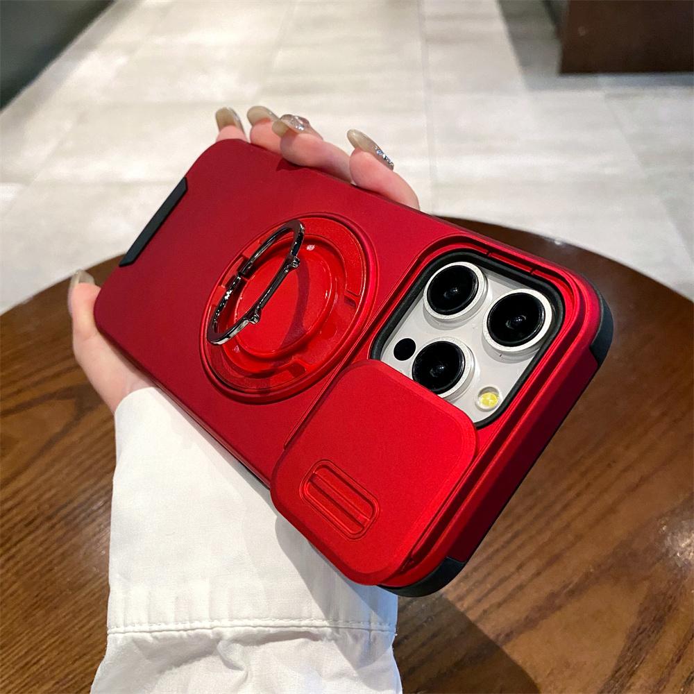 Rotation Stand Slide Camera Protector Magnetic Phone Case For iPhone 17 16 15 14 13 12 11 Pro Max Air Dual Protector Armor Cover For iPhone 11 Pro&Case & Holder
Rotation Stand Slide Camera Protector Magnetic Phone Case For iPhone 17 16 15 14 13 12 11 Pro Max Air Dual Protector Armor Cover For iPhone 11 Pro&Case & Holder
