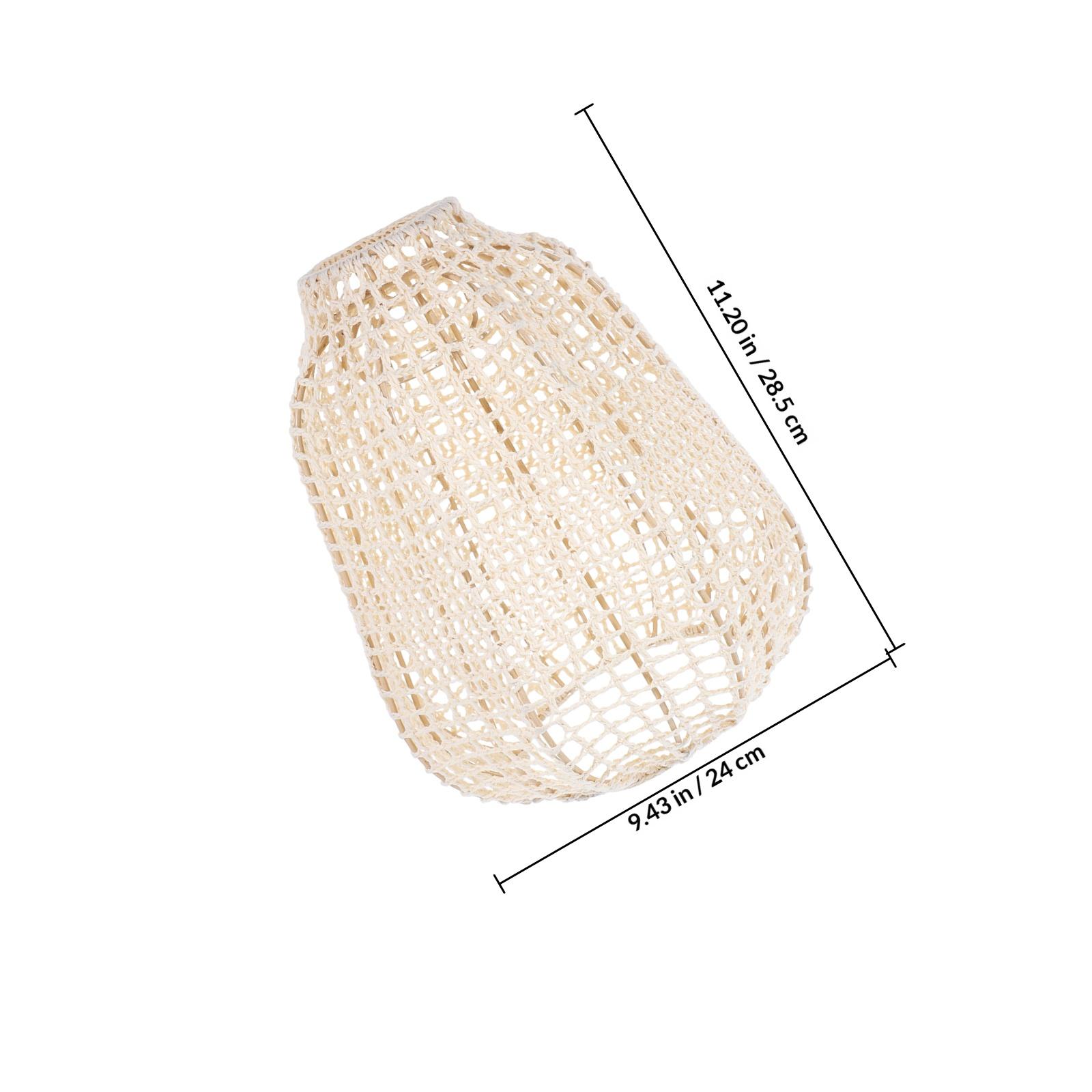 Cotton Rope Woven Lamp Shade Boho Handmade Light Cover for Pendant Ceiling Chandeliers Floor Lamp Decorative Drum Sconce бежевий
Cotton Rope Woven Lamp Shade Boho Handmade Light Cover for Pendant Ceiling Chandeliers Floor Lamp Decorative Drum Sconce бежевий