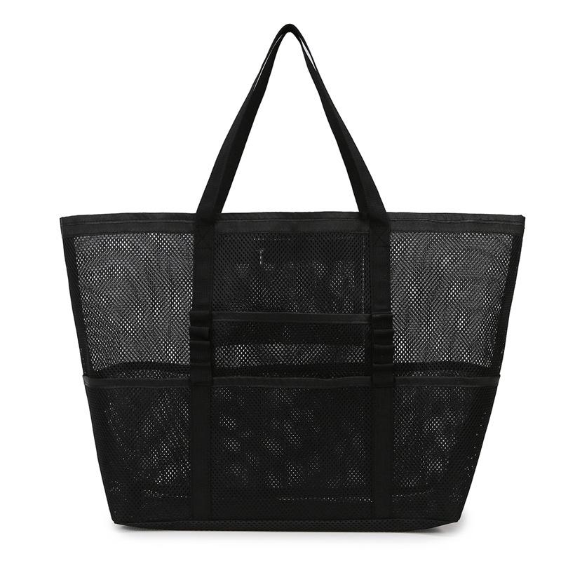 Large-Capacity Mesh Beach Bag for Travel, Fitness, and Swimming чорний
Large-Capacity Mesh Beach Bag for Travel, Fitness, and Swimming чорний