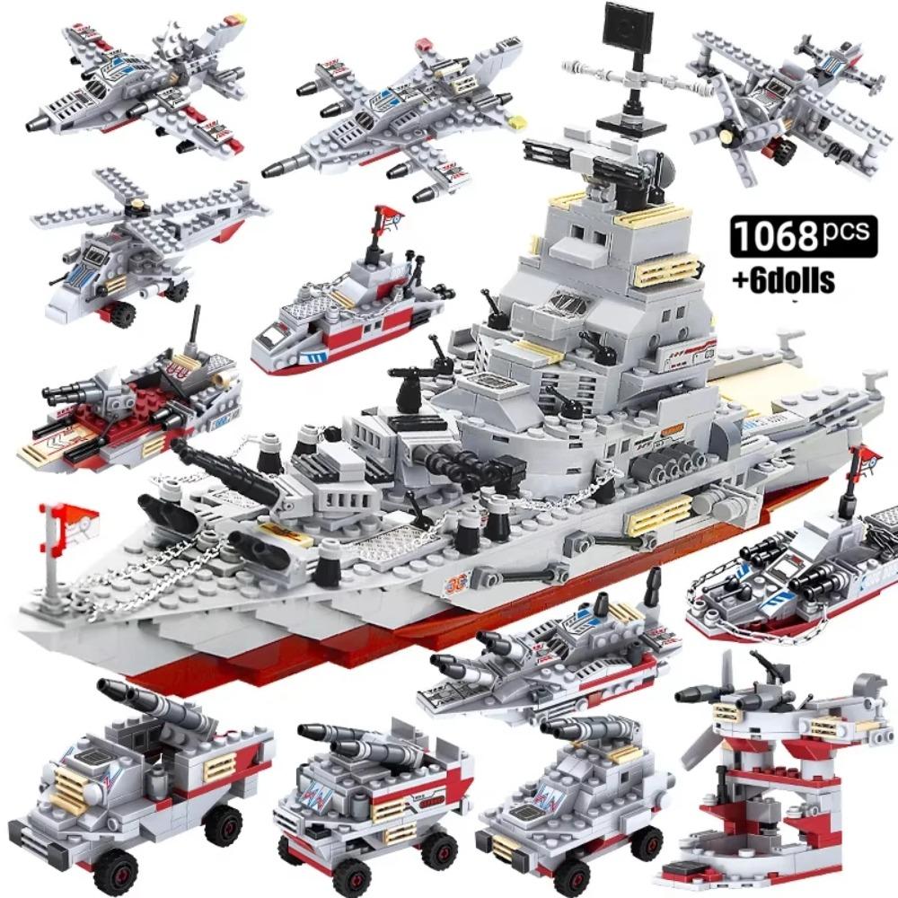 1068PCS Военный комбинированный строительный набор, все в 1 Cruiser Ocean Ship Building Blocks Set с военным кораблем Подарки для игрушек Мальчики Дети
1068PCS Военный комбинированный строительный набор, все в 1 Cruiser Ocean Ship Building Blocks Set с военным кораблем Подарки для игрушек Мальчики Дети