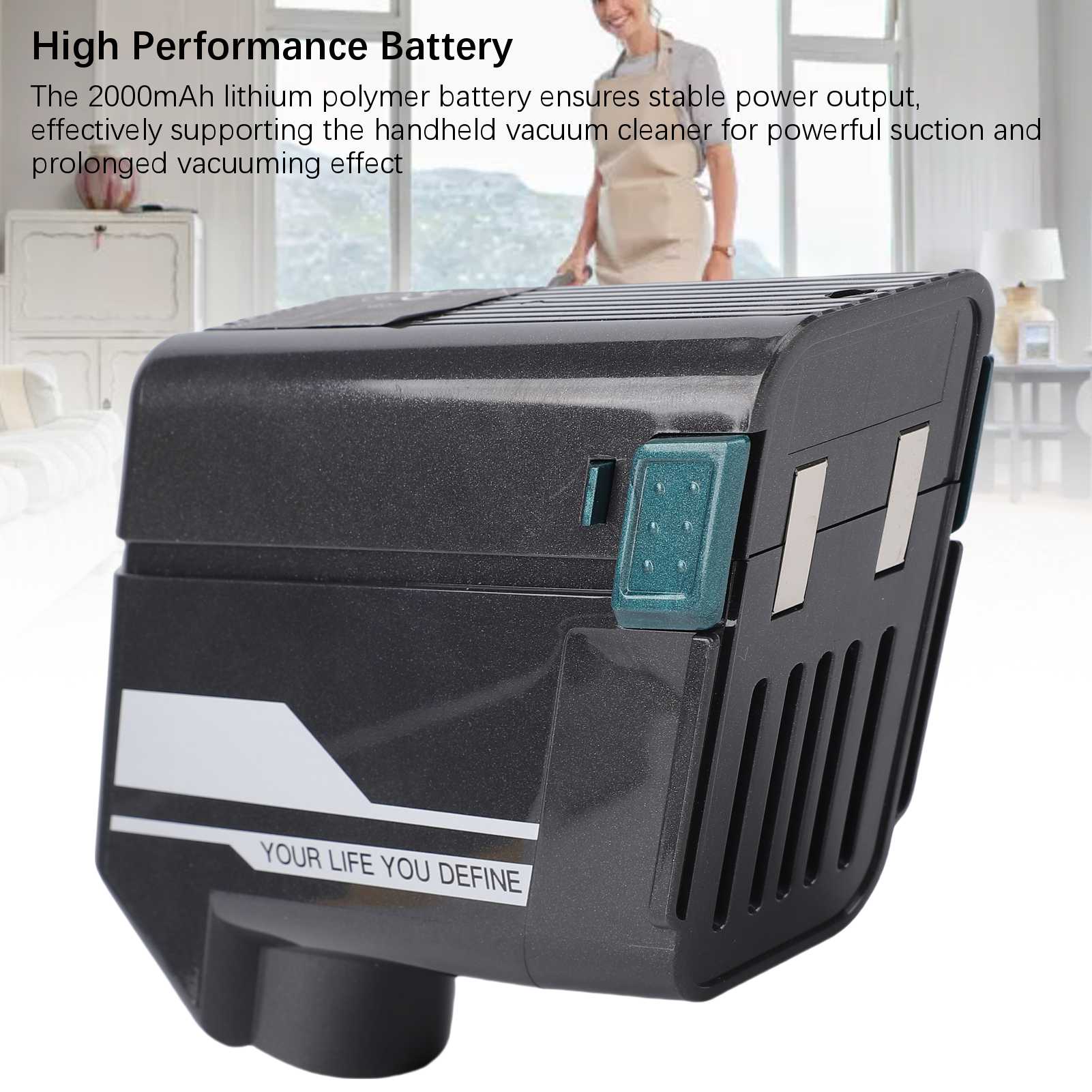 Handheld Vacuum Cleaner Battery 2000mAh Lithium Polymer Battery Replacement for P11 for Ultenic U11
Handheld Vacuum Cleaner Battery 2000mAh Lithium Polymer Battery Replacement for P11 for Ultenic U11